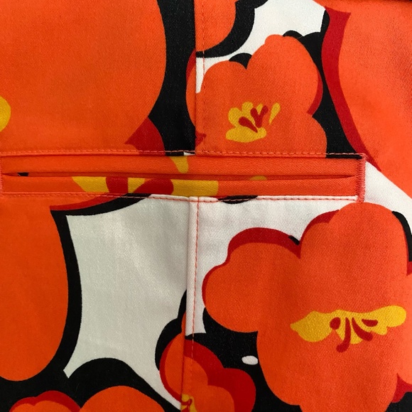 Worthington summer colourful stretch capris. cotton blend. Sz 18. - Picture 4 of 11